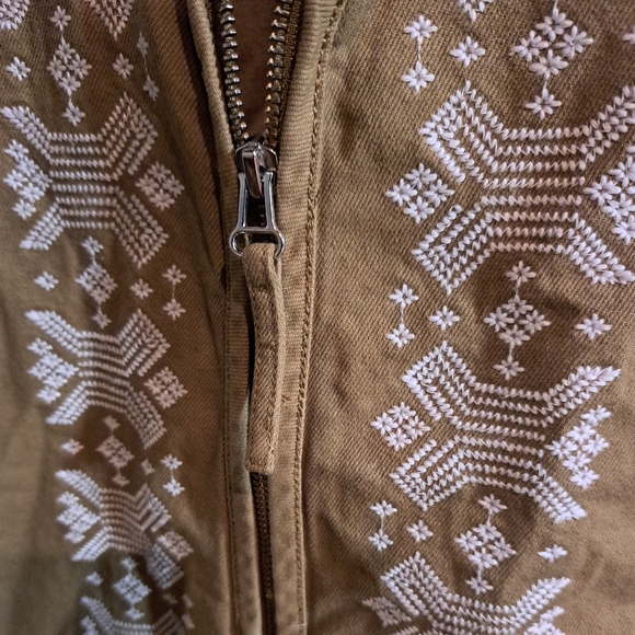 BDG Embroidered Green Vest Urban Outfitters - Picture 7 of 14